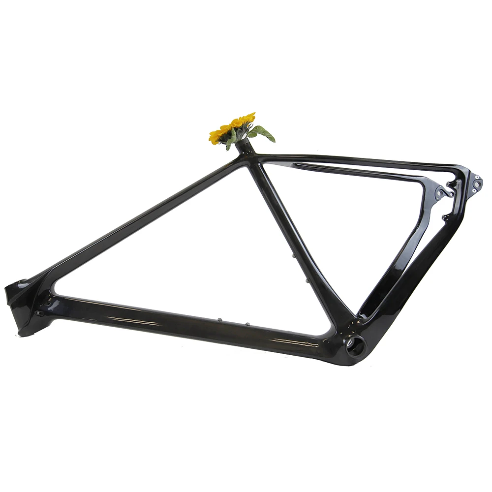 17.5/19inch bicycle extension frame high end wholesale carbon fiber electric bike frame bicycle, Gloss balck
17.5/19inch bicycle extension frame high end wholesale carbon fiber electric bike frame bicycle, Gloss balck
