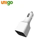 UNIGO 3pcs usb charging ports negative ion air purification urgent car mount charger