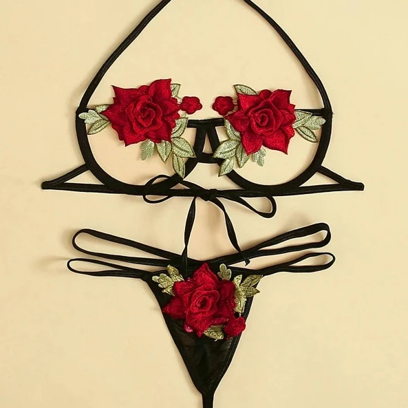adult sexy lingerie Set underwear women Bow Decor rose romantic Underwire Halter ingeri vendor wholesale bare essentials under
adult sexy lingerie Set underwear women Bow Decor rose romantic Underwire Halter ingeri vendor wholesale bare essentials under