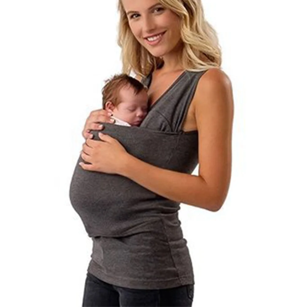 Kangaroo Care Soothing and Breastfeeding Baby Carrier Wrap Top Hands Free Skin-to-Skin Kangaroo Care Shirts
Kangaroo Care Soothing and Breastfeeding Baby Carrier Wrap Top Hands Free Skin-to-Skin Kangaroo Care Shirts