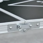 Custom Table Factory Sale Foldable Outdoor Party FoldingTable Custom Aluminium Beer Pong Table
