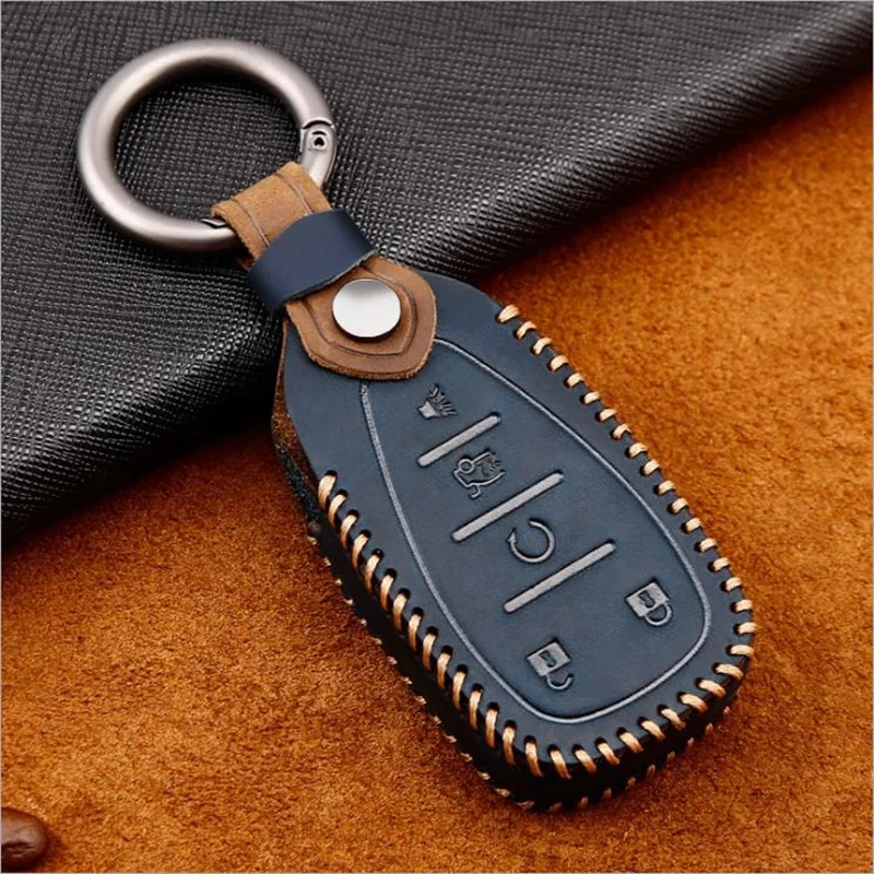 Fashion new luxury Crazy Horse skin car key cover 3D design genuine leather key case for Chevrolet, Blue\coffee brown
Fashion new luxury Crazy Horse skin car key cover 3D design genuine leather key case for Chevrolet, Blue\coffee brown
