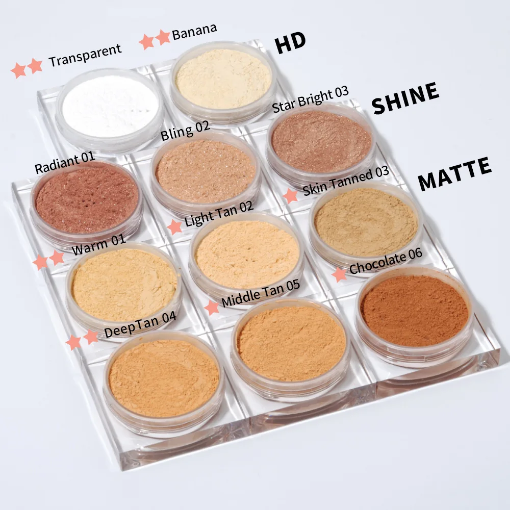Waterproof Makeup Shimmer Private Label Cosmetics Pigment Highlighter Loose Setting Powder
Waterproof Makeup Shimmer Private Label Cosmetics Pigment Highlighter Loose Setting Powder