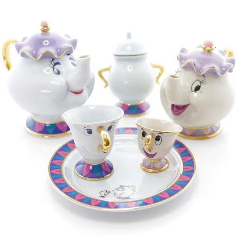 Beauty And Beast Teapot Creative Gift Tea Pot Set Wife Gold-plated Ceramic Drinkware Tea Pot Set With Color Box Packing, Picture
Beauty And Beast Teapot Creative Gift Tea Pot Set Wife Gold-plated Ceramic Drinkware Tea Pot Set With Color Box Packing, Picture