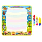 Water Writing Mat Water Doodle Water Painting Board Magic Drawing Board DIY Toys for Kids 100X100cm