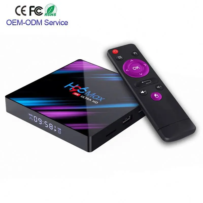 New Arrive 2019 hot sale 4GB 64GB firmware update RK3318 H96 Max android 9.0 tv box digital set top box
New Arrive 2019 hot sale 4GB 64GB firmware update RK3318 H96 Max android 9.0 tv box digital set top box