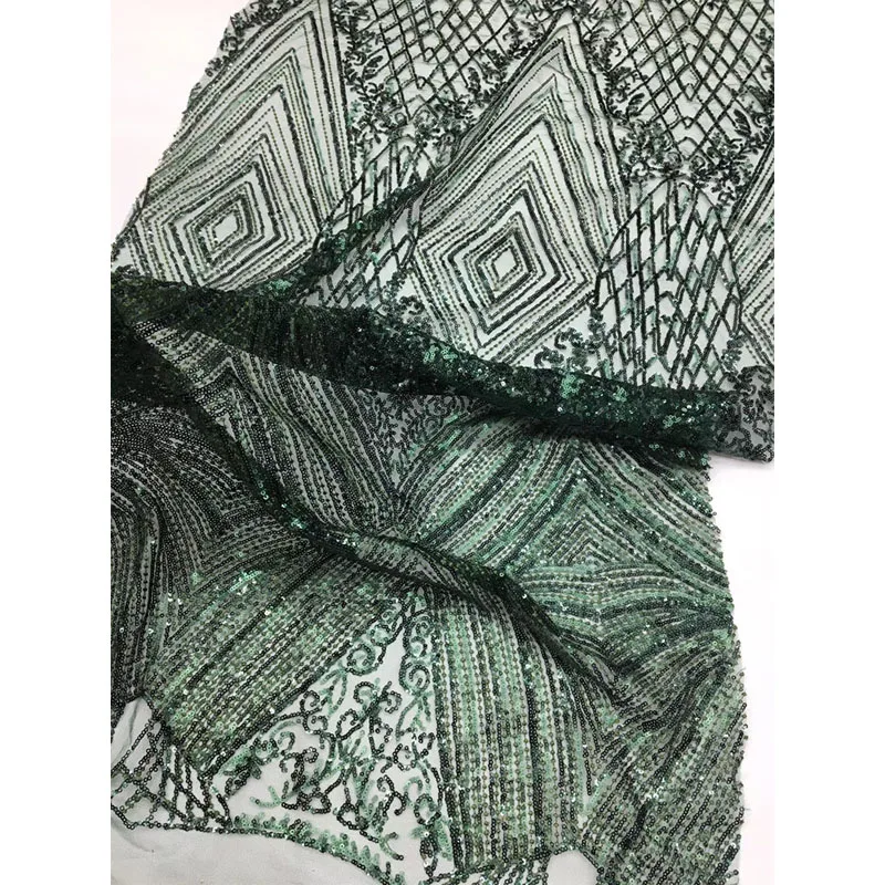 Beautifical green sequin french lace african net lace fabric tulle quality french lace ML63N37, Can be customized
Beautifical green sequin french lace african net lace fabric tulle quality french lace ML63N37, Can be customized