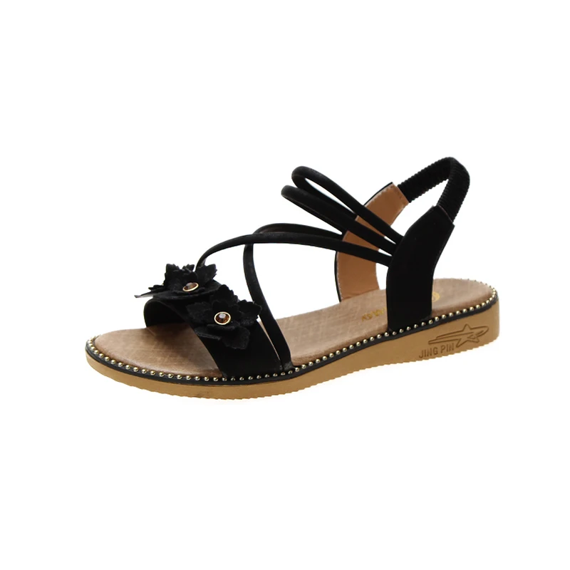 Wholesale Summer Latest Design With Flower Women Sandals Classic Flat Sandals For Women And Ladies, Black/white/pink
Wholesale Summer Latest Design With Flower Women Sandals Classic Flat Sandals For Women And Ladies, Black/white/pink