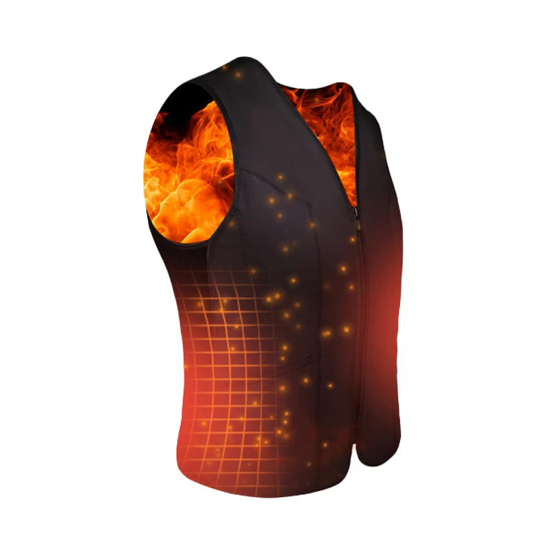 Adjustable Waterproof USB Rechargeable Battery Heating Vest Usb Charging Heated Vest, Black/red
Adjustable Waterproof USB Rechargeable Battery Heating Vest Usb Charging Heated Vest, Black/red