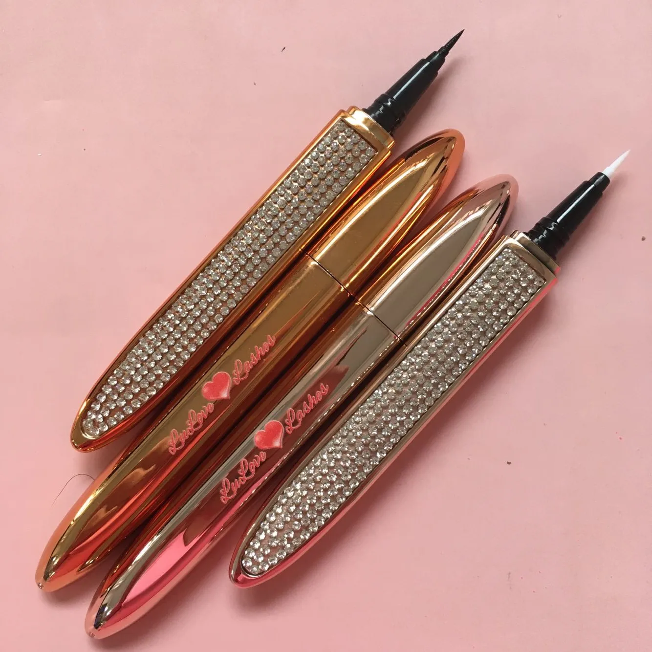 Waterproof 3D Mink Eyelashes Adhesive Eyeliner Custom Pink Glitter Magic Eyeliner Glue Pen
Waterproof 3D Mink Eyelashes Adhesive Eyeliner Custom Pink Glitter Magic Eyeliner Glue Pen
