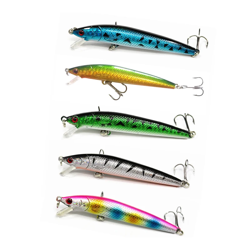 Fishing Tackle Lures Artificial Hard Plastic Baits Sinking Minnow 10cm 8.5g High Quality
Fishing Tackle Lures Artificial Hard Plastic Baits Sinking Minnow 10cm 8.5g High Quality
