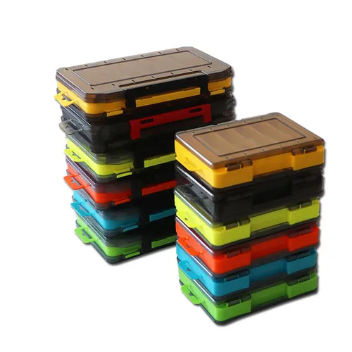 OEM logo Double Sided Tackle Box Fishing Lure Squid Jig Accessories Box Storage Case in stock
OEM logo Double Sided Tackle Box Fishing Lure Squid Jig Accessories Box Storage Case in stock