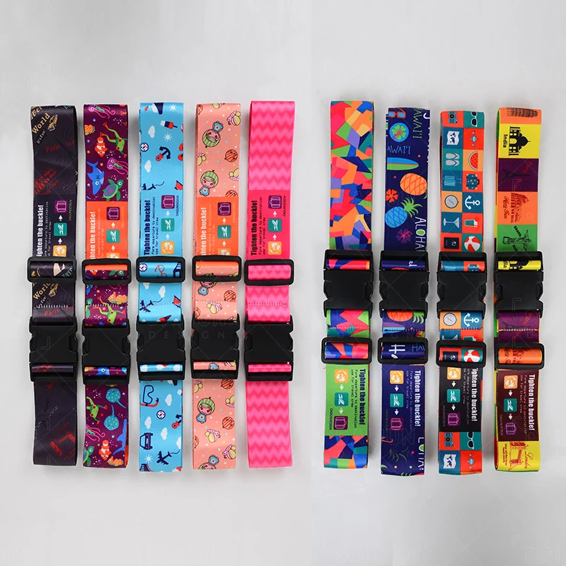 Travel Item Luggage Accessories Luggage Suitcase Strap, Polyester Blank Sublimation Luggage Belt, 8color
Travel Item Luggage Accessories Luggage Suitcase Strap, Polyester Blank Sublimation Luggage Belt, 8color