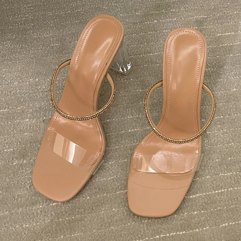 Ladies heels sandals and slippers Transparent PVC High Heels Outdoor Open Toe Sneakers 2021 Summer women Shoes
Ladies heels sandals and slippers Transparent PVC High Heels Outdoor Open Toe Sneakers 2021 Summer women Shoes