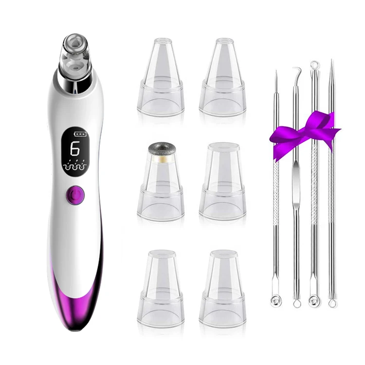 2021 Purple Facial Deep Cleaning, Electric Nose Pore Cleaner 6 Suction Microdermabrasion Blahead Remover Vacuum/, Gold,silver,blue,customized
2021 Purple Facial Deep Cleaning, Electric Nose Pore Cleaner 6 Suction Microdermabrasion Blahead Remover Vacuum/, Gold,silver,blue,customized