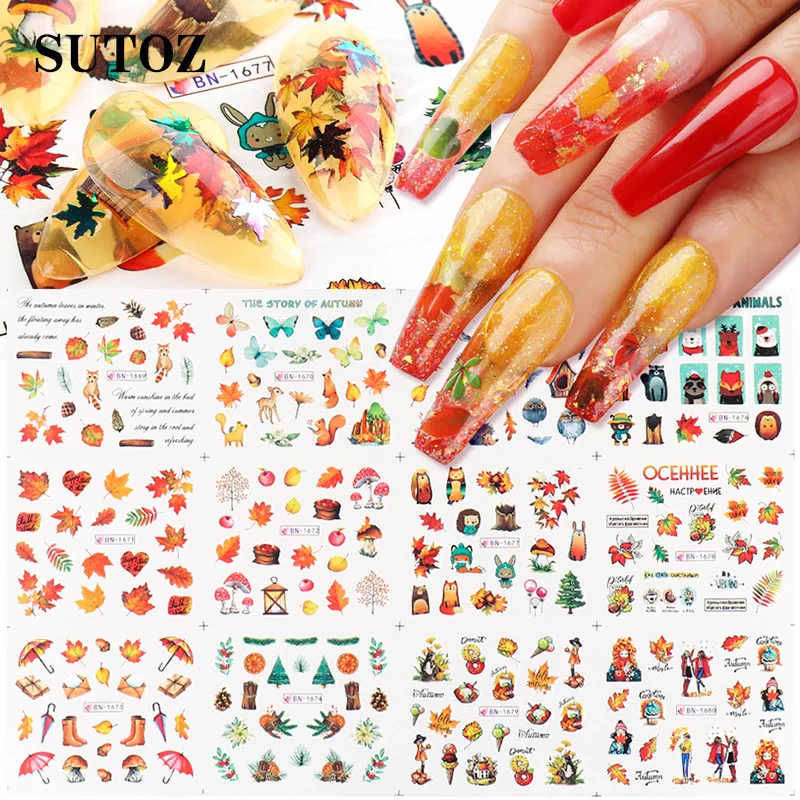 Fall Yellow Gold Leaves Nail Stickers Nail Art Autumn Water Decals Maple Leaf Nail Art Sticker, Picture
Fall Yellow Gold Leaves Nail Stickers Nail Art Autumn Water Decals Maple Leaf Nail Art Sticker, Picture