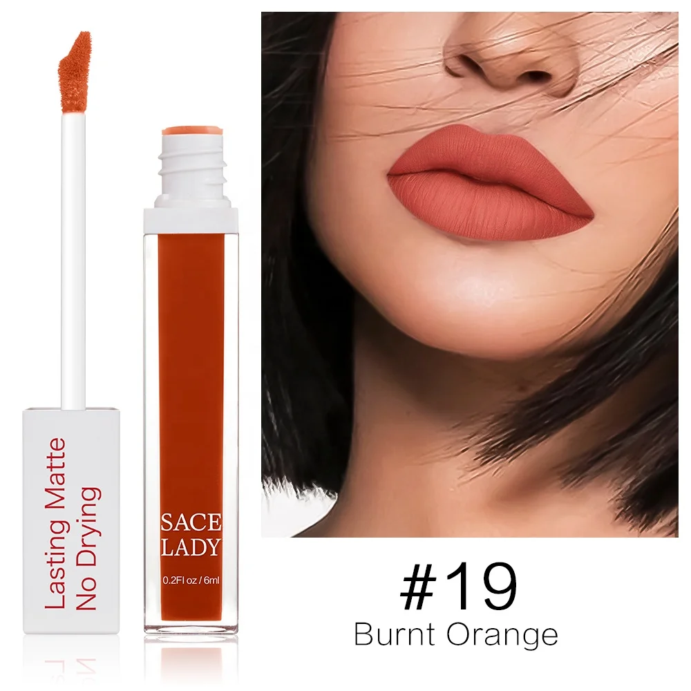 SACE LADY Liquid Lipstick Custom Logo Waterproof Long Lasting no Logo Matte Liquid Lipstick SL601-19, 1 options
SACE LADY Liquid Lipstick Custom Logo Waterproof Long Lasting no Logo Matte Liquid Lipstick SL601-19, 1 options