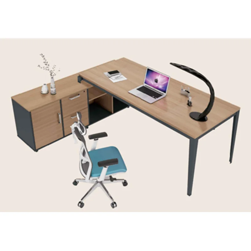 Modern Office Furniture L Shaped Office Executive Desk For Boss