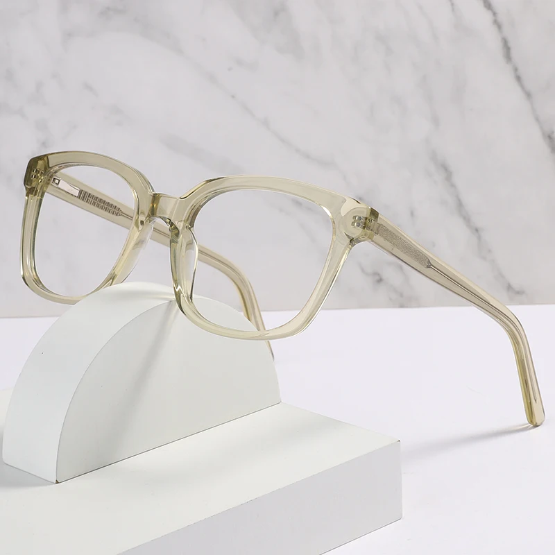 Fashionable transparent square acetate optical glasses frames luxury pink eyewear anti blue light glasses for women man unisex, Custom colors
Fashionable transparent square acetate optical glasses frames luxury pink eyewear anti blue light glasses for women man unisex, Custom colors