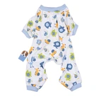 Custom Luxury Comfortable Cotton Large Dog Clothes Pajamas Pet