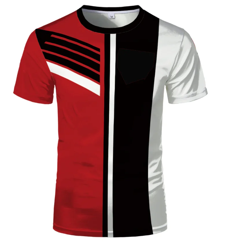 Fashion new 3D printing summer hot sale short-sleeved round neck men and women same sports T-shirt, Customized color
Fashion new 3D printing summer hot sale short-sleeved round neck men and women same sports T-shirt, Customized color