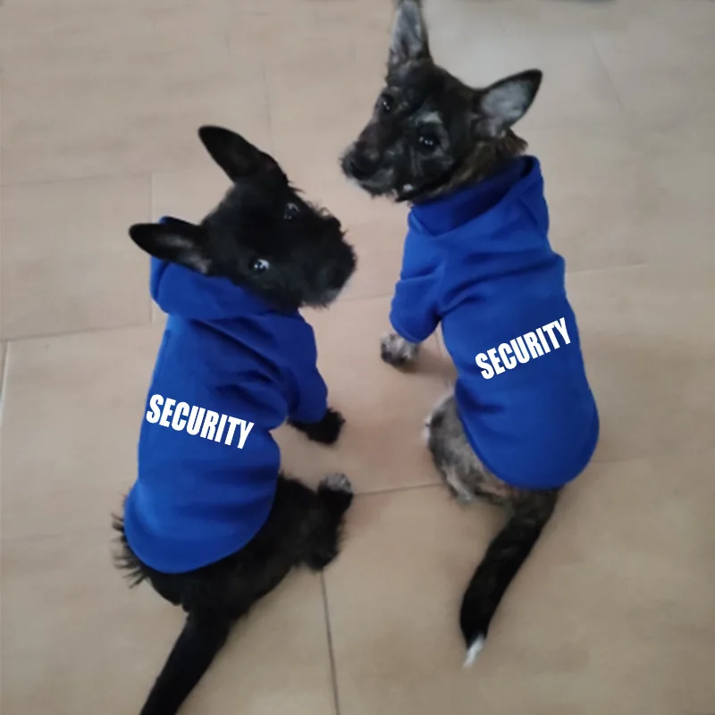 Amazon Hot Sale Private Label Pet Clothes Security Pattern Soft Coat Hoodies Winter for Small Medium Large Dogs, As picture
Amazon Hot Sale Private Label Pet Clothes Security Pattern Soft Coat Hoodies Winter for Small Medium Large Dogs, As picture