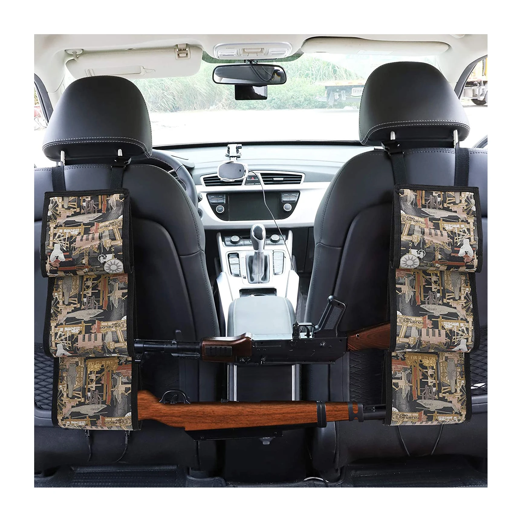 Universal Car Seat Back Tactical Accessories Gun Sling Organizer for Hunting Rifles Shotguns Firearms
Universal Car Seat Back Tactical Accessories Gun Sling Organizer for Hunting Rifles Shotguns Firearms