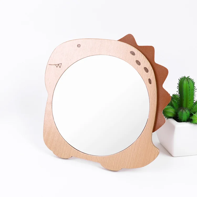 Three-dimensional Cute Pet Mirror Dressing Desktop Single-sided Wooden Mirror Gift Box Makeup Mirror, As pics/customized
Three-dimensional Cute Pet Mirror Dressing Desktop Single-sided Wooden Mirror Gift Box Makeup Mirror, As pics/customized