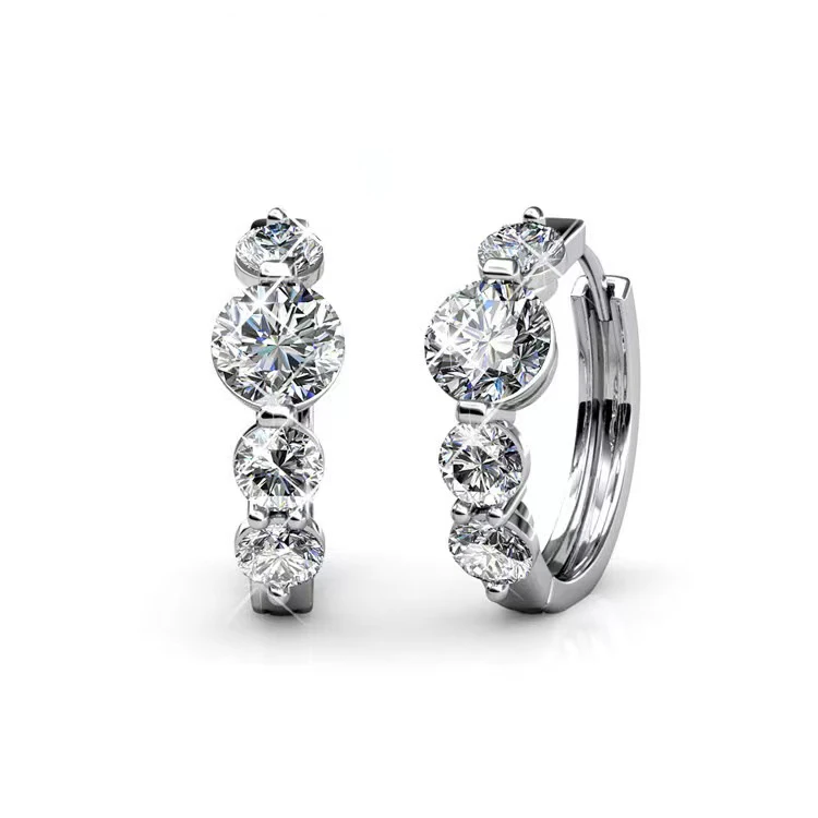 Wholesale Custom Korean Cubic Zirconia Silver 925 Sterling Huggie Hoop Earrings for Women, Silver,gold,rose gold
Wholesale Custom Korean Cubic Zirconia Silver 925 Sterling Huggie Hoop Earrings for Women, Silver,gold,rose gold