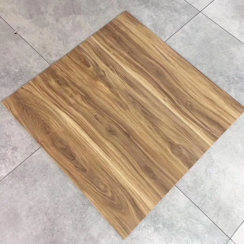 light and dark brown ceramic wood floor tile from China