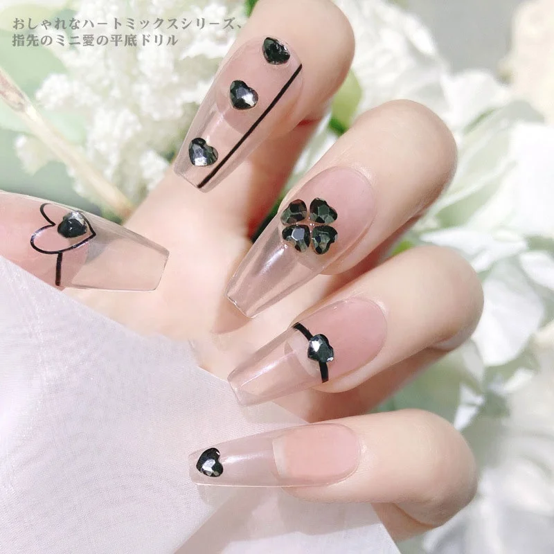 Paso Sico 10pcs/bag 3*3.5mm Heart Love Shiny Diamond Drill Glass Nail Art Rhinestone for DIY Nail Designs Craft
Paso Sico 10pcs/bag 3*3.5mm Heart Love Shiny Diamond Drill Glass Nail Art Rhinestone for DIY Nail Designs Craft
