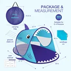 Family Camping Tent UPF 50 Waterproof Automatic Pop Up Tent
