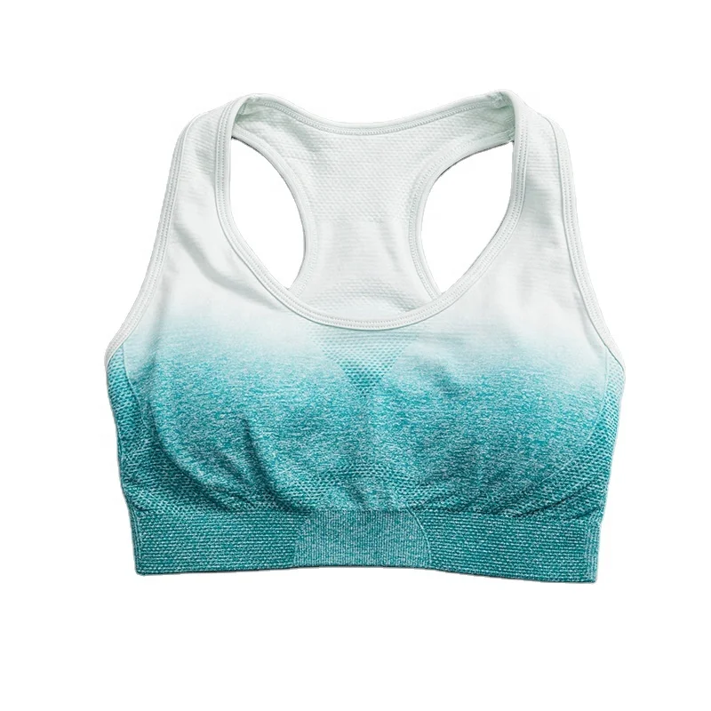 Ladies Fashion Bra Hanging Dye Sports Bra Fitness Push-up Underwear Gradient Color Vest Outdoor Running Lightweight Yoga Bra
Ladies Fashion Bra Hanging Dye Sports Bra Fitness Push-up Underwear Gradient Color Vest Outdoor Running Lightweight Yoga Bra
