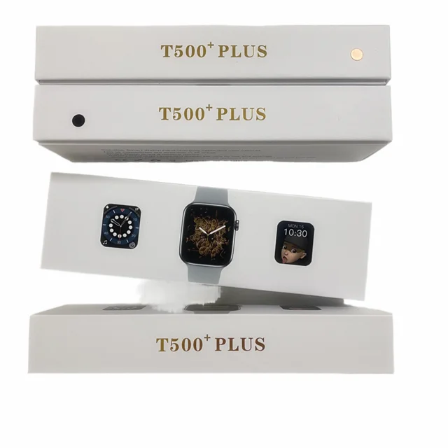 2021 1.75 inch full screen T500+ plus smart watch Series 6 2021 version 5 plus reloj bt call iwo 13 smartwatch, Black white blue and pink red
2021 1.75 inch full screen T500+ plus smart watch Series 6 2021 version 5 plus reloj bt call iwo 13 smartwatch, Black white blue and pink red