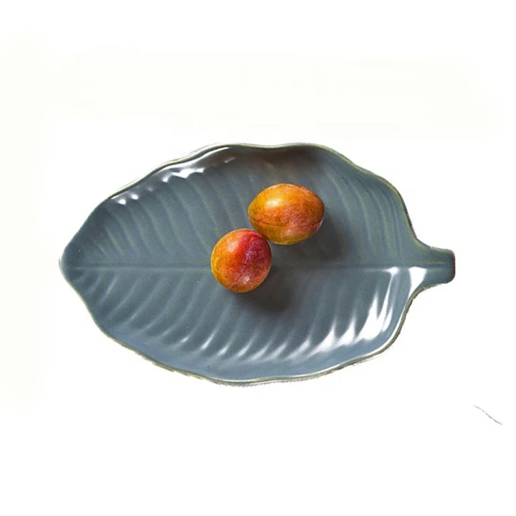 High Quality Porcelain Plate Irregular Ceramic Product Dinnerplate Green Leaves Dishes
High Quality Porcelain Plate Irregular Ceramic Product Dinnerplate Green Leaves Dishes