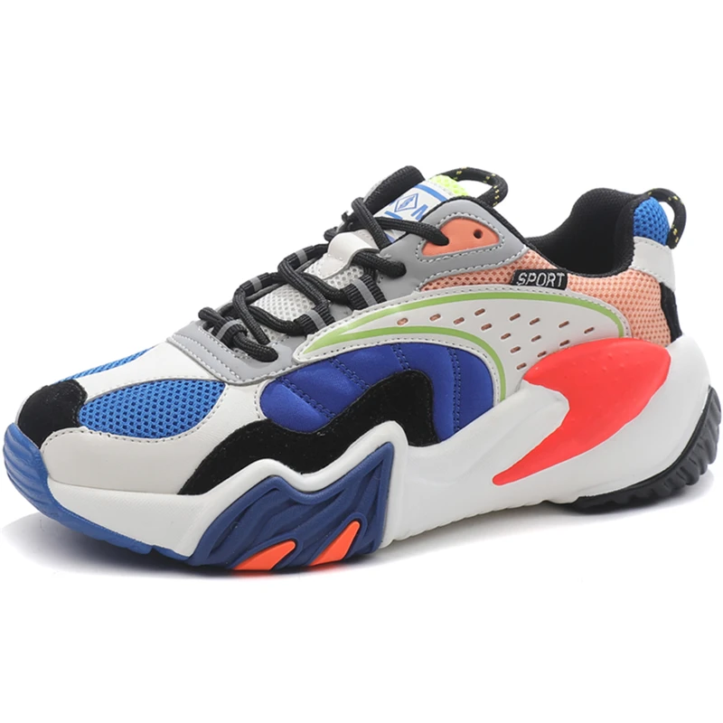 Dropshipping Custom Logo Mesh Mixed Colors Chunky Women 2021 Fashion Platform Lace Up Female Sneakers Spring Sport Shoes Woman
Dropshipping Custom Logo Mesh Mixed Colors Chunky Women 2021 Fashion Platform Lace Up Female Sneakers Spring Sport Shoes Woman