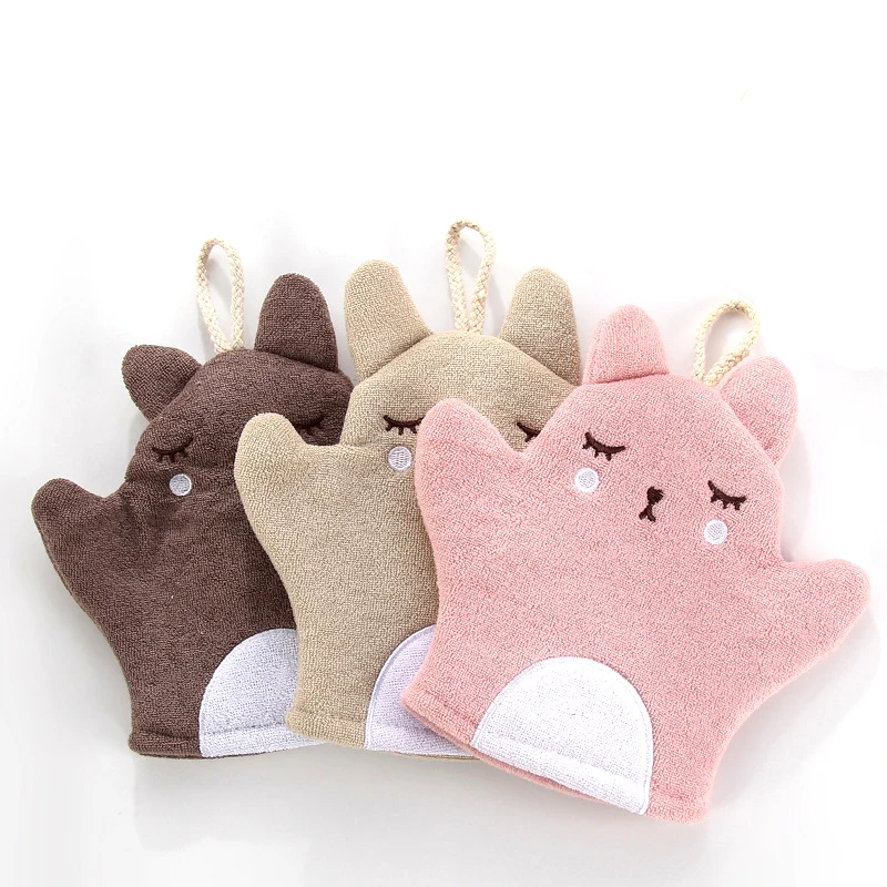 Plush Animal Baby Bath Gloves Soft Baby Wash Mitt, Customized color
Plush Animal Baby Bath Gloves Soft Baby Wash Mitt, Customized color