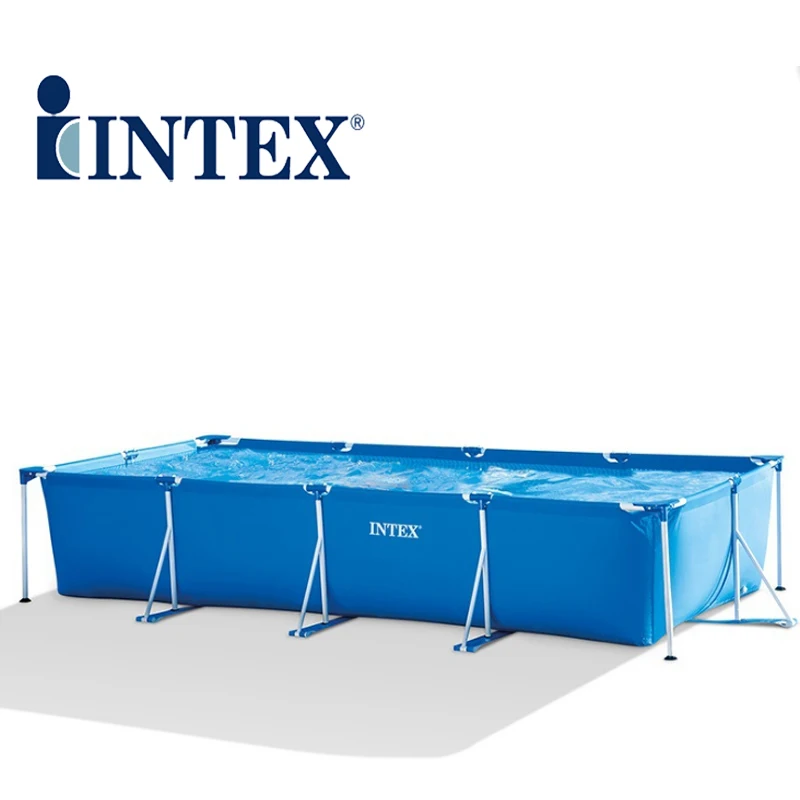 Intex 28273 450*220*84CM big rectangle metal frame pool set folding swimming pool for sale Portable Adult Children
Intex 28273 450*220*84CM big rectangle metal frame pool set folding swimming pool for sale Portable Adult Children