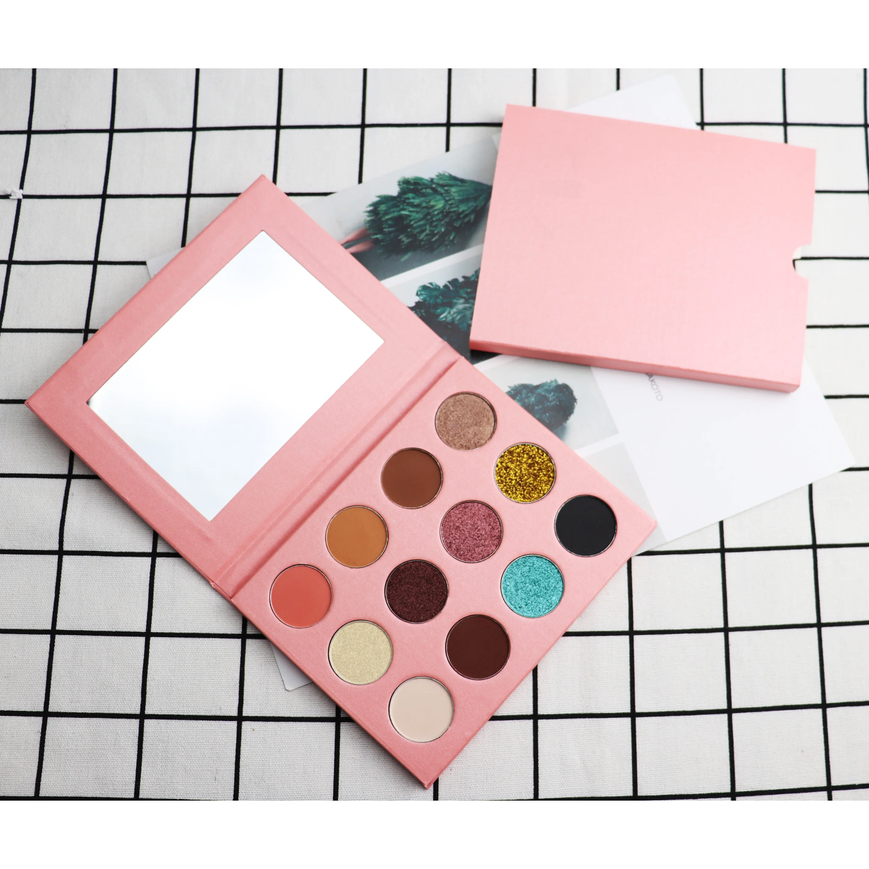 Eyeshadow Custom Label Eyeshadow Palette 12 Colors Customized Eyeshadow Box With Logo
Eyeshadow Custom Label Eyeshadow Palette 12 Colors Customized Eyeshadow Box With Logo