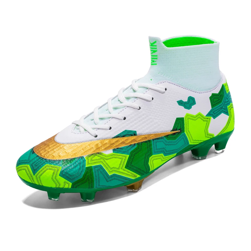 High Quality Sport Exercise Outdoor Boots Football Soccer Shoes, Green/purple/yellow
High Quality Sport Exercise Outdoor Boots Football Soccer Shoes, Green/purple/yellow