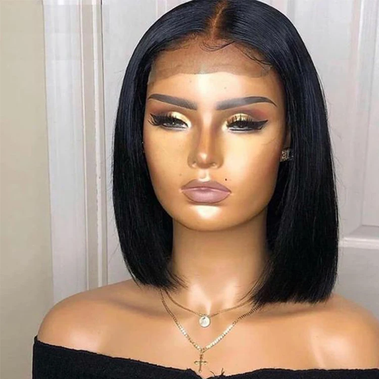 Hot Selling Lace Virgin Cuticle Aligned Pre-Plucked Human Hair Wig, Natural color1b
Hot Selling Lace Virgin Cuticle Aligned Pre-Plucked Human Hair Wig, Natural color1b