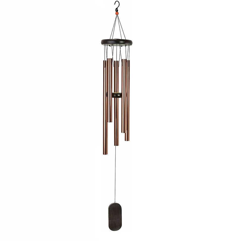 Soothing Relaxing Aluminum Alloy 5 Tube Home Decoration Metal Garedn Wind Chimes
Soothing Relaxing Aluminum Alloy 5 Tube Home Decoration Metal Garedn Wind Chimes