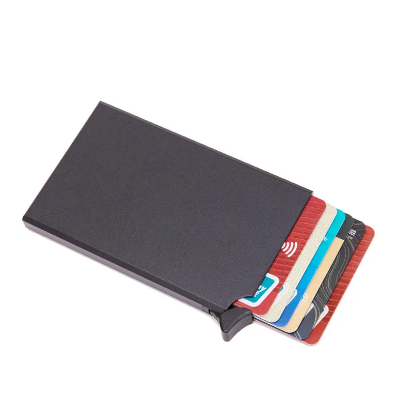 RFID Anti-theft Smart Wallet Thin ID Card Case Credit Unisex Automatically Solid Customized Vintage Yamo Metal Card Holder
RFID Anti-theft Smart Wallet Thin ID Card Case Credit Unisex Automatically Solid Customized Vintage Yamo Metal Card Holder