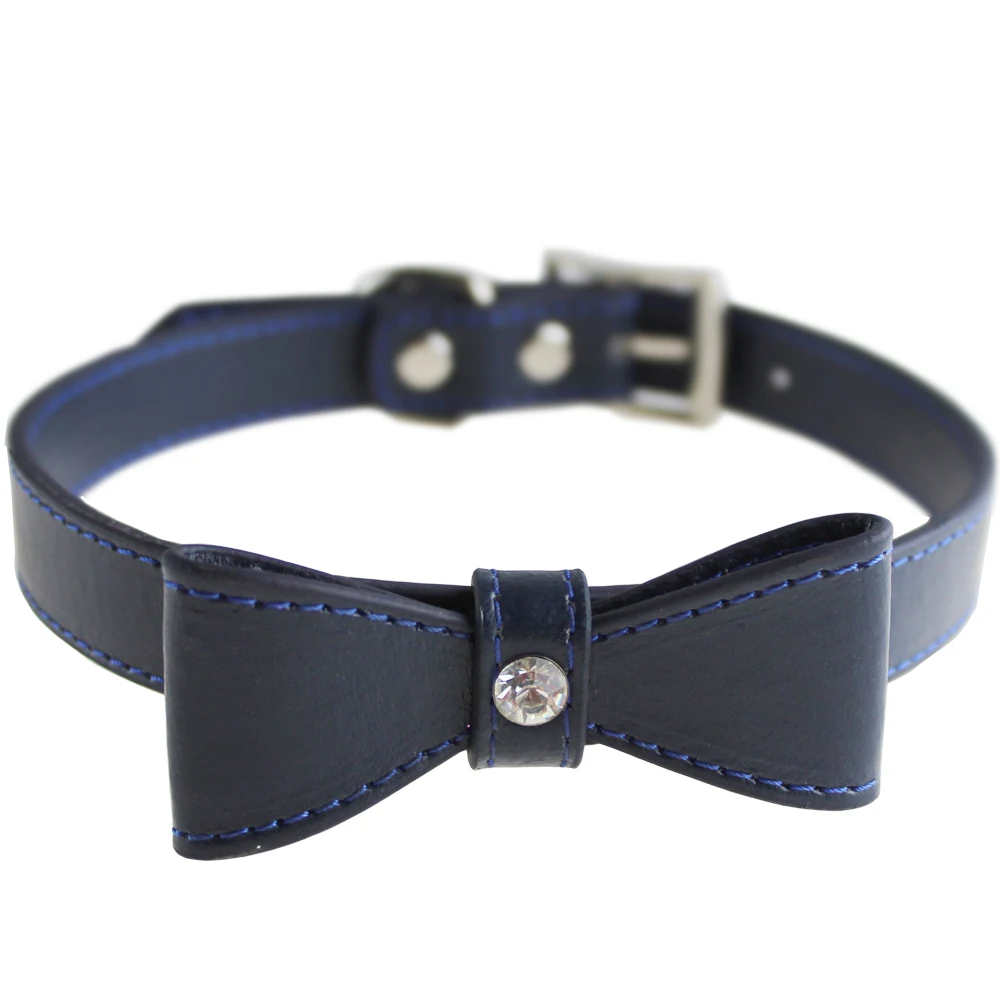 Factory New High Quality PU Bow Pet Collar Removable Removable Bow Cat and Dog Supplies Dog Collar Leash, Customized color
Factory New High Quality PU Bow Pet Collar Removable Removable Bow Cat and Dog Supplies Dog Collar Leash, Customized color