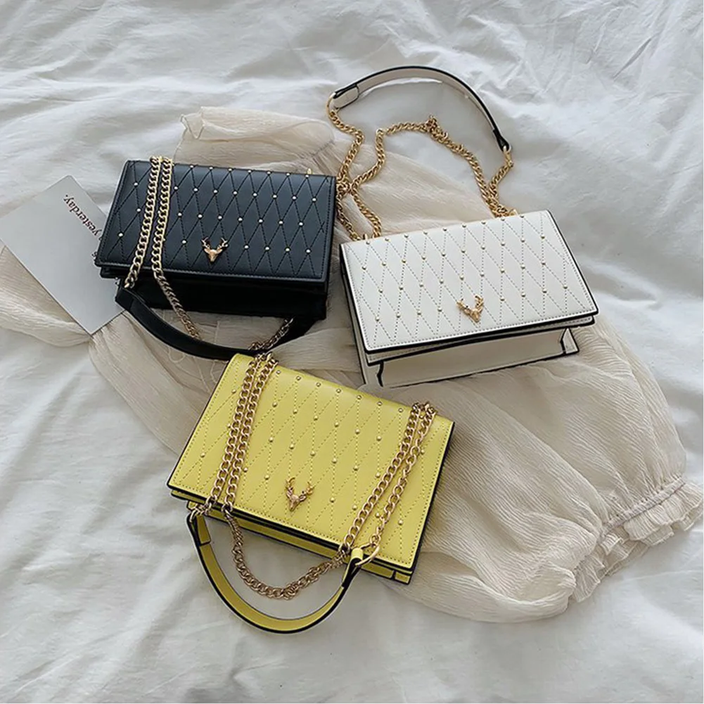 2021 Wholesale Rivets Handbags, Young Lady Purses Popular Shoulder Chain Bags For Women/, 3 colors
2021 Wholesale Rivets Handbags, Young Lady Purses Popular Shoulder Chain Bags For Women/, 3 colors