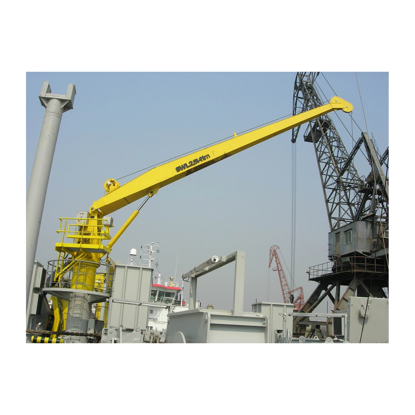 10Ton Hydraulic Marine Deck Lifting Crane