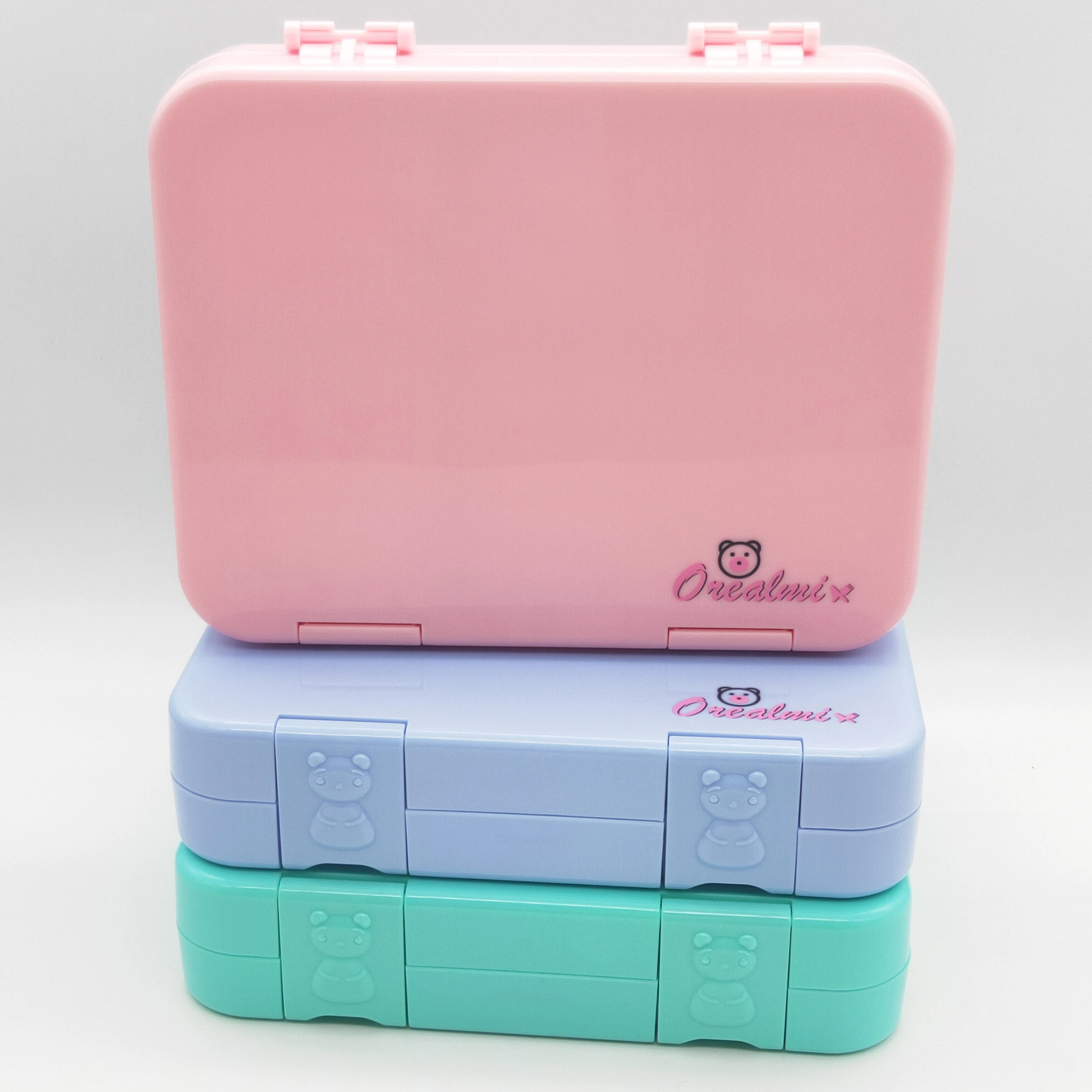 Orealmi 2021 biodegradable reusable lunch box for kids outdoor lunchbox leak proof with divider
Orealmi 2021 biodegradable reusable lunch box for kids outdoor lunchbox leak proof with divider