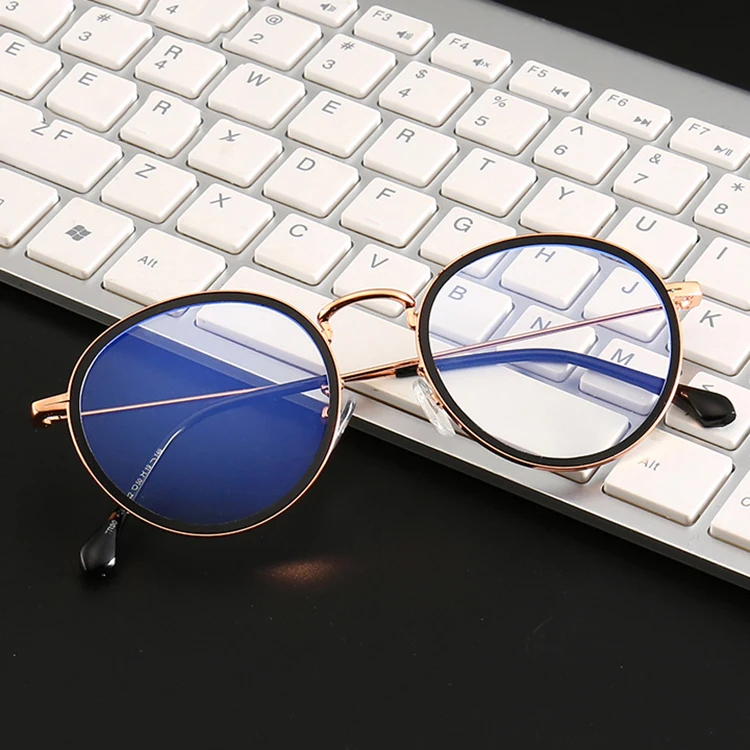 SKYWAY Anti Blue Light Blocking Computer Glasses Fashion Vintage Round Women Men Optical Frames Plain Mirror Glasses
SKYWAY Anti Blue Light Blocking Computer Glasses Fashion Vintage Round Women Men Optical Frames Plain Mirror Glasses