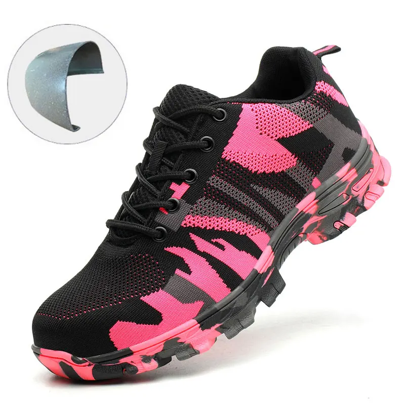 In Stock Causal Breathable Safety Boots Steel Toe Ladies Lightweight Women Work Shoes
In Stock Causal Breathable Safety Boots Steel Toe Ladies Lightweight Women Work Shoes
