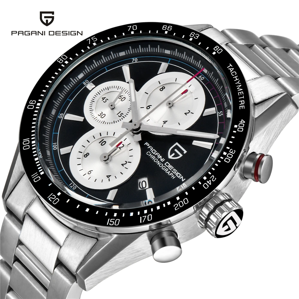 PAGANI DESIGN Luxury Wrist Watches Stainless Steel Business Watch Military Sports Watches Men Multifunction Clock Reloj Hombre
PAGANI DESIGN Luxury Wrist Watches Stainless Steel Business Watch Military Sports Watches Men Multifunction Clock Reloj Hombre